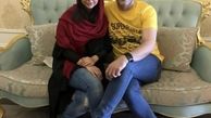 امیریل ارجمند در کنار همسر جوانش + عکس