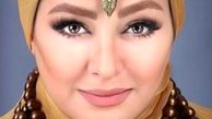 عکس لو رفته از الهام حمیدی و همسرش در یک رستوران!