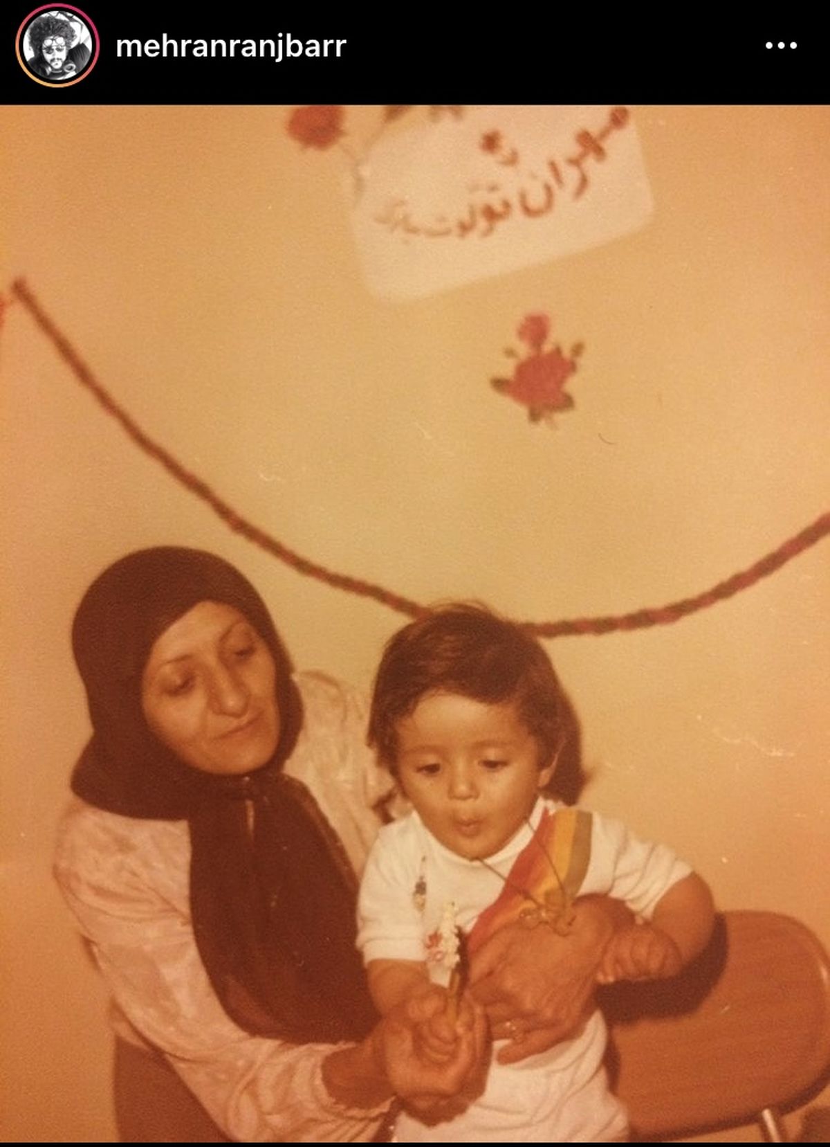 تولد 3 سالگی مهران رنجبر + عکس
