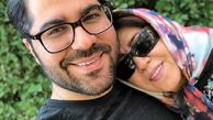 عکس حامد همایون و مادرش در آمریکا