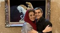 نسرین مقانلو و برادرش + عکس