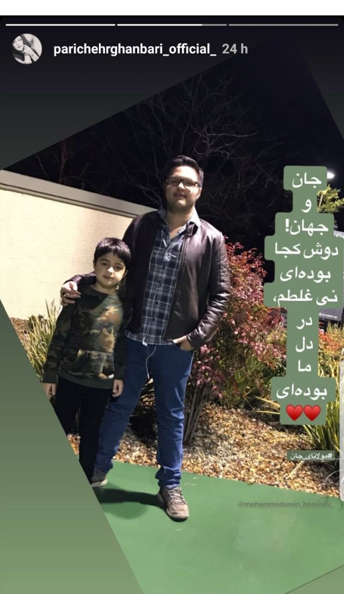 پسران شاخ شمشاد شهاب حسینی + عکس