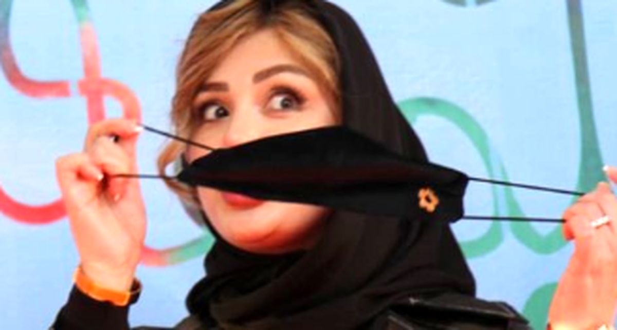 درگیری نیوشا ضیغمی با ماسکش + عکس