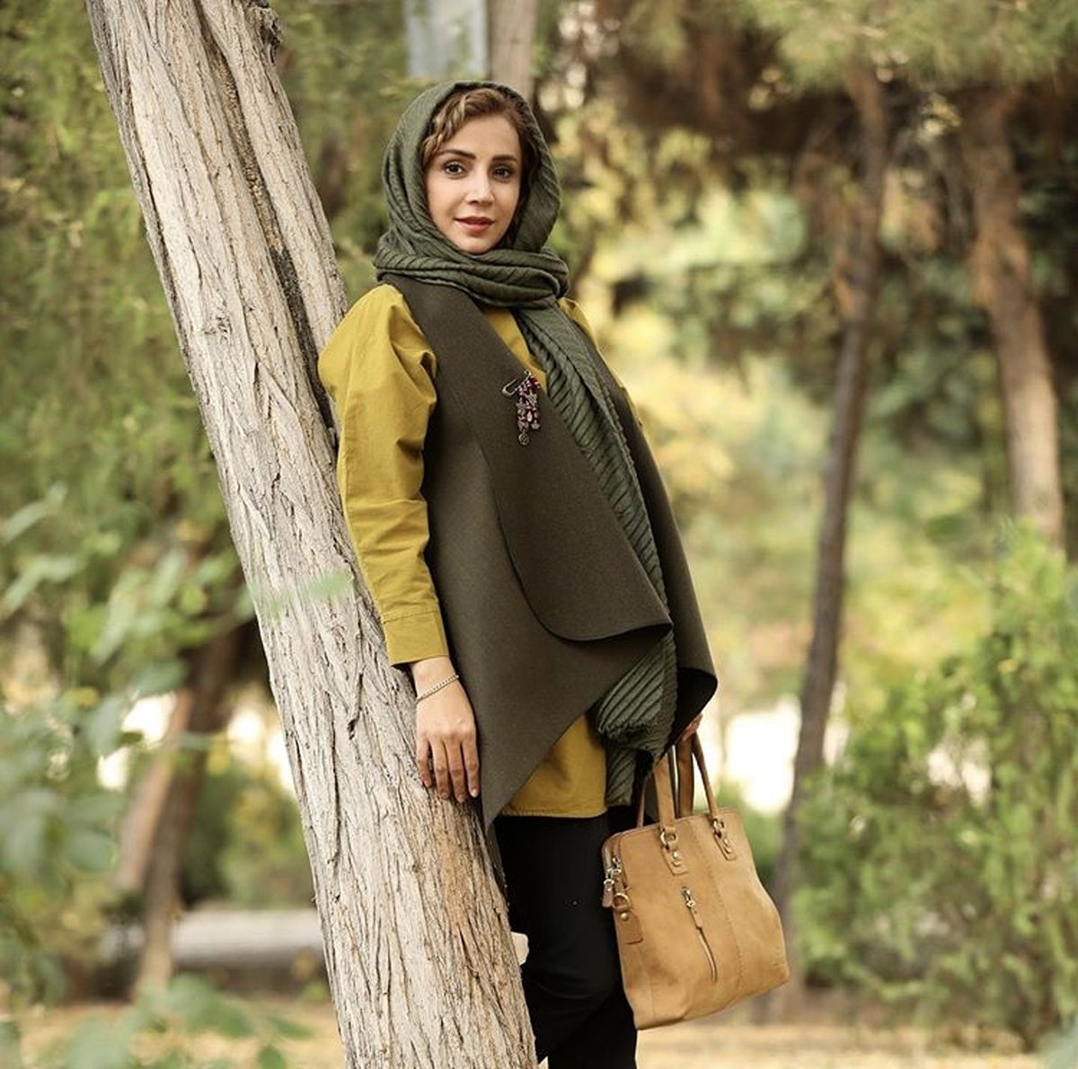 شبنم قلی خانی در دل طبیعت + عکس