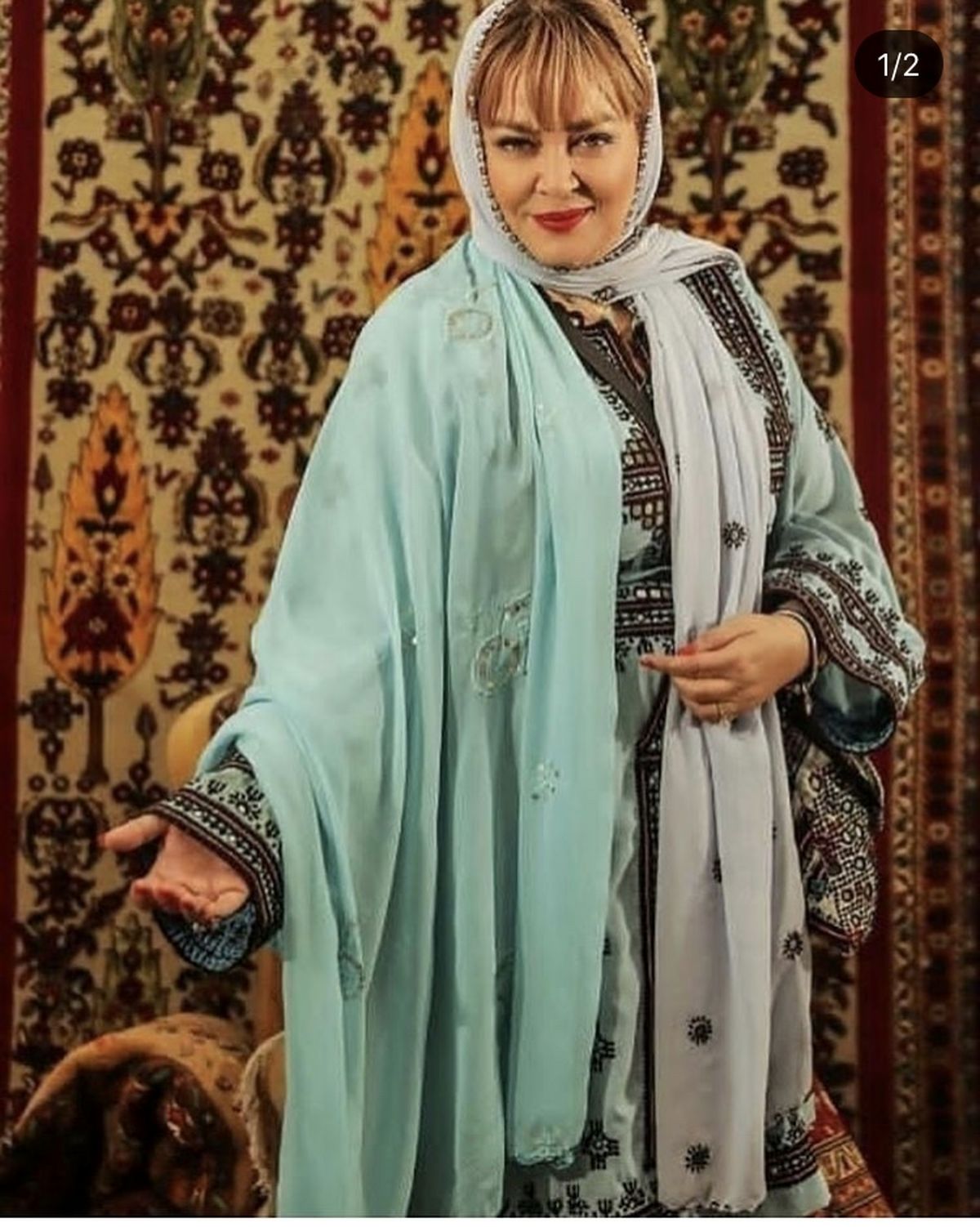 لباس محلی بهاره رهنما + عکس