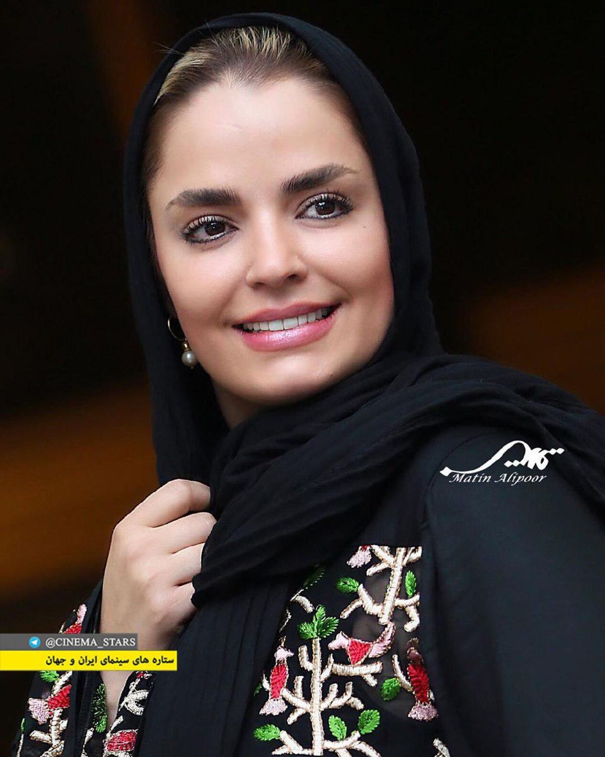 عکس از بازیگر افغانستانی سریال "بوی باران"