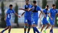 مصدومیت عجیب مربی استقلال در تمرین /عکس