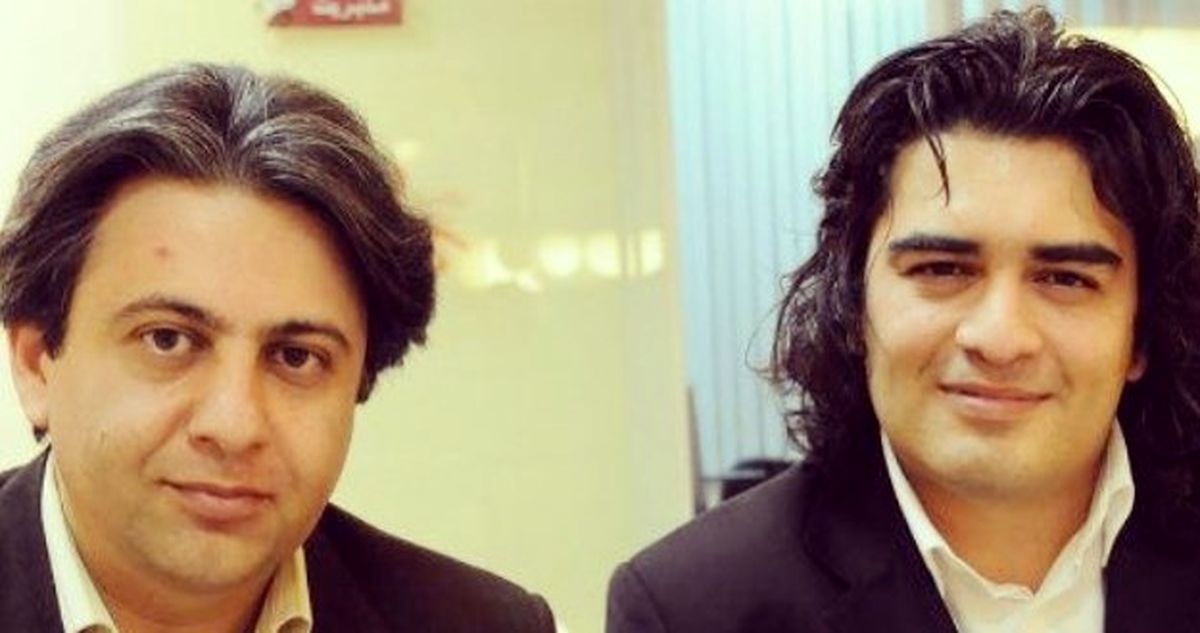  تبریک عید سامان احتشامی به افشین یداللهی