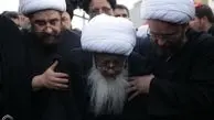 عزاداری آیت الله وحید خراسانی با پای پیاده 