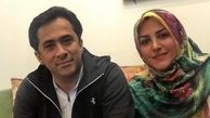 المیرا شریفی‌مقدم و همسرش پای سفره هفت سین