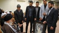 ایستادن بانوی ورزشکار بر سکوی قهرمانی با حجاب کامل اسلامی افتخاری بالاتر از قهرمانی است