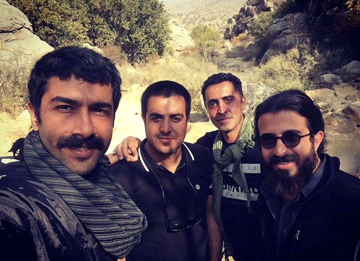 حسین مهری با دوستانکار جدیدش + عکس