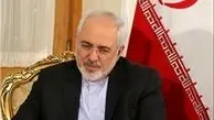  دیدار ظریف با رئیس پارلمان لتونی 