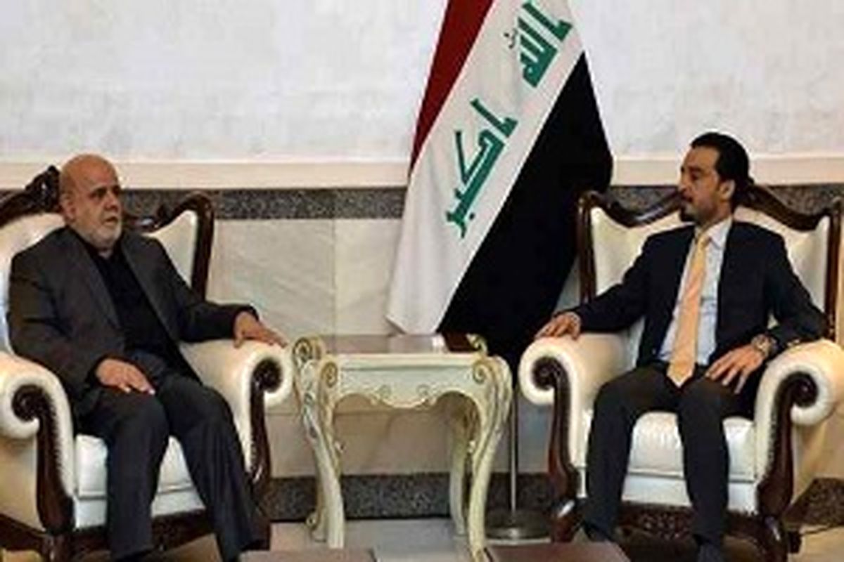 دیدار رئیس جدید پارلمان عراق با سفیر ایران
