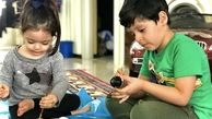 شیطنت های بچه های کارگردان مشهور + عکس
