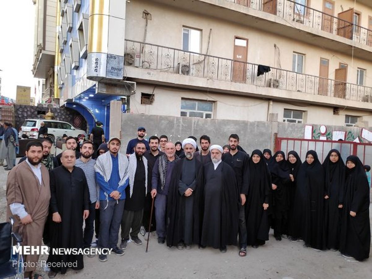 کاروان طلاب حوزه علمیه هامبورگ در کربلای معلا