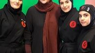 عکس ریما رامین فر در کنار رکوردشکنان عصر جدید