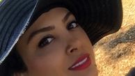 عکس باکلاه حدیثه تهرانی در پیک نیک
