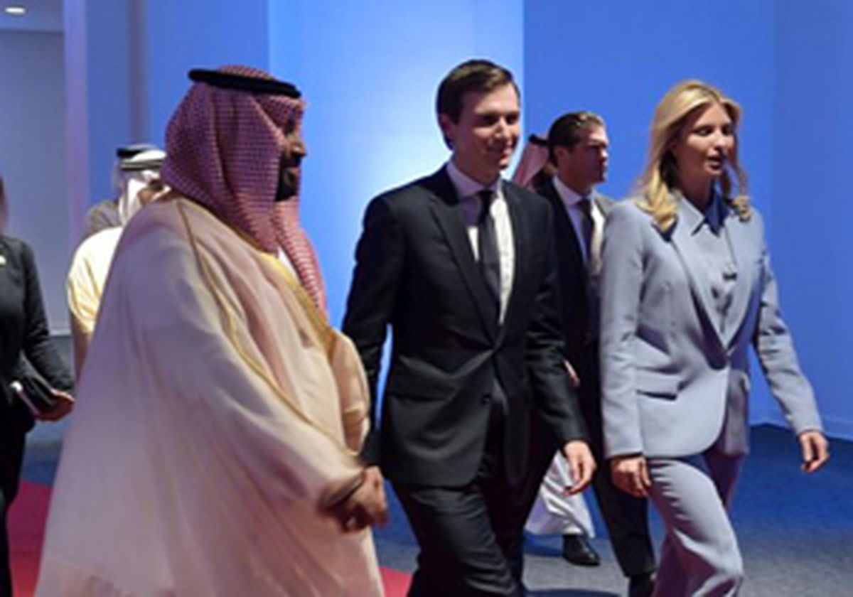 دیدار داماد ترامپ با بن سلمان