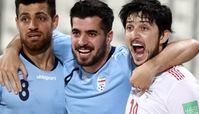 گل اول ایران به بحرین توسط سردار آزمون +فیلم
