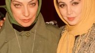 عکس قدیمی بهنوش بختیاری با فریده فرجامی 