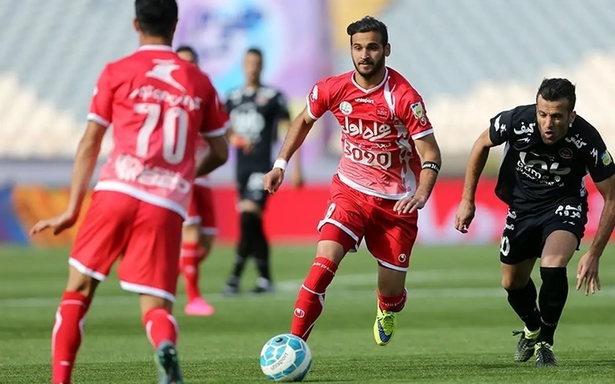 پیروزی پرسپولیس۱۰ نفره بر سیاه‌جامگان/ جای خالی هادی و هوادار