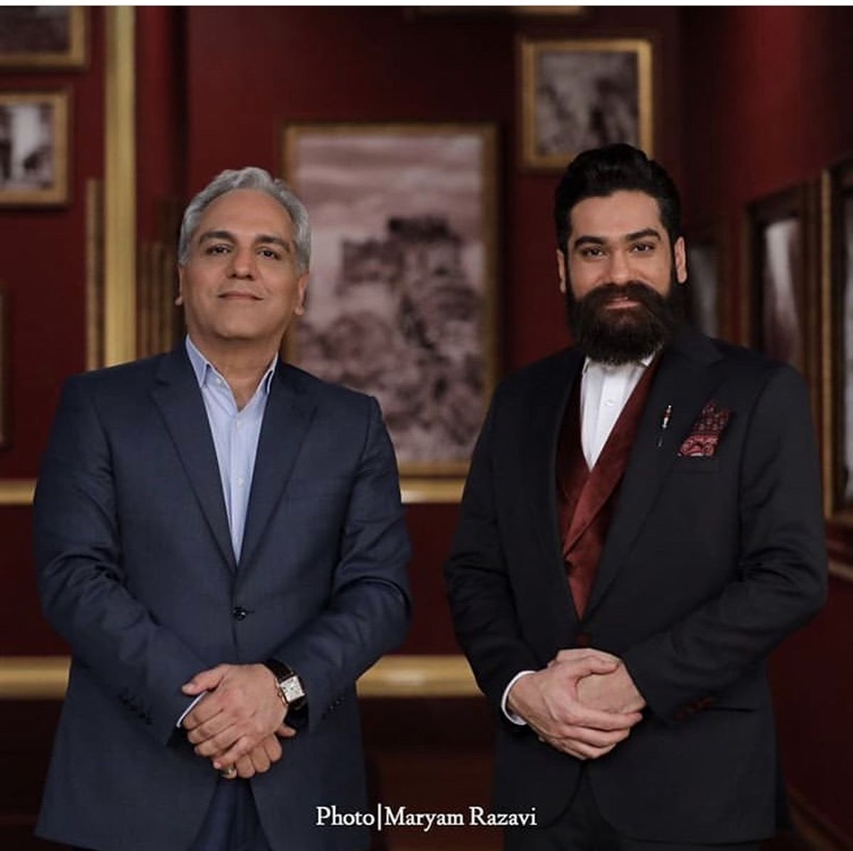 علی زند وکیلی میهمان دورهمی شد + عکس