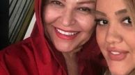 عکس اکرم محمدی و دختر واقعی اش