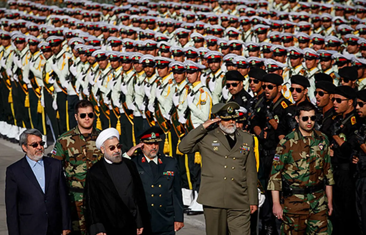 روحانی در دانشگاه علوم انتظامی