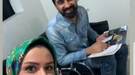 عکس جدید نجمه جودکی در کنار هنرمند بسیار توانا کشور