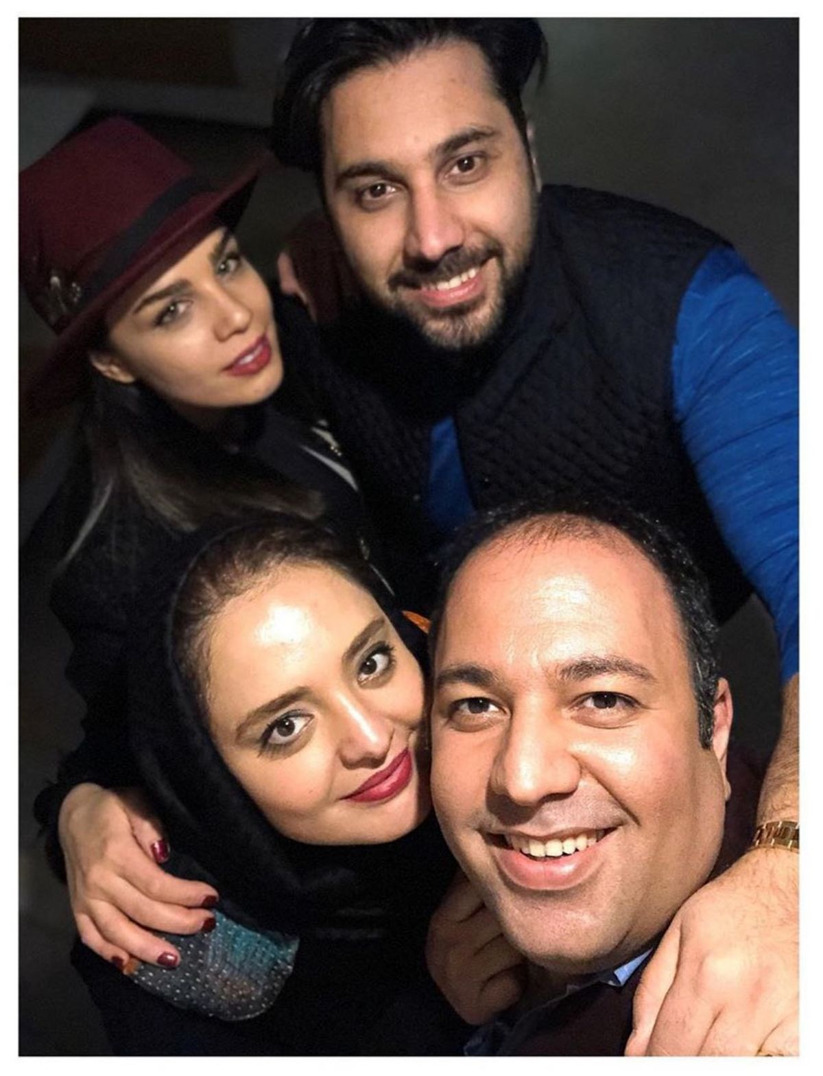دیدار خانوادگی احسان خواجه امیری با خانواده ستایش +عکس