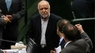  زنگنه گزارش بازار نفت و گاز را به مجلس برد 