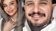 سلفی جدید جواد عزتی با همسرش + عکس
