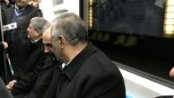نجفی و هاشمی با مترو به راهپیمایی رفتند +عکس