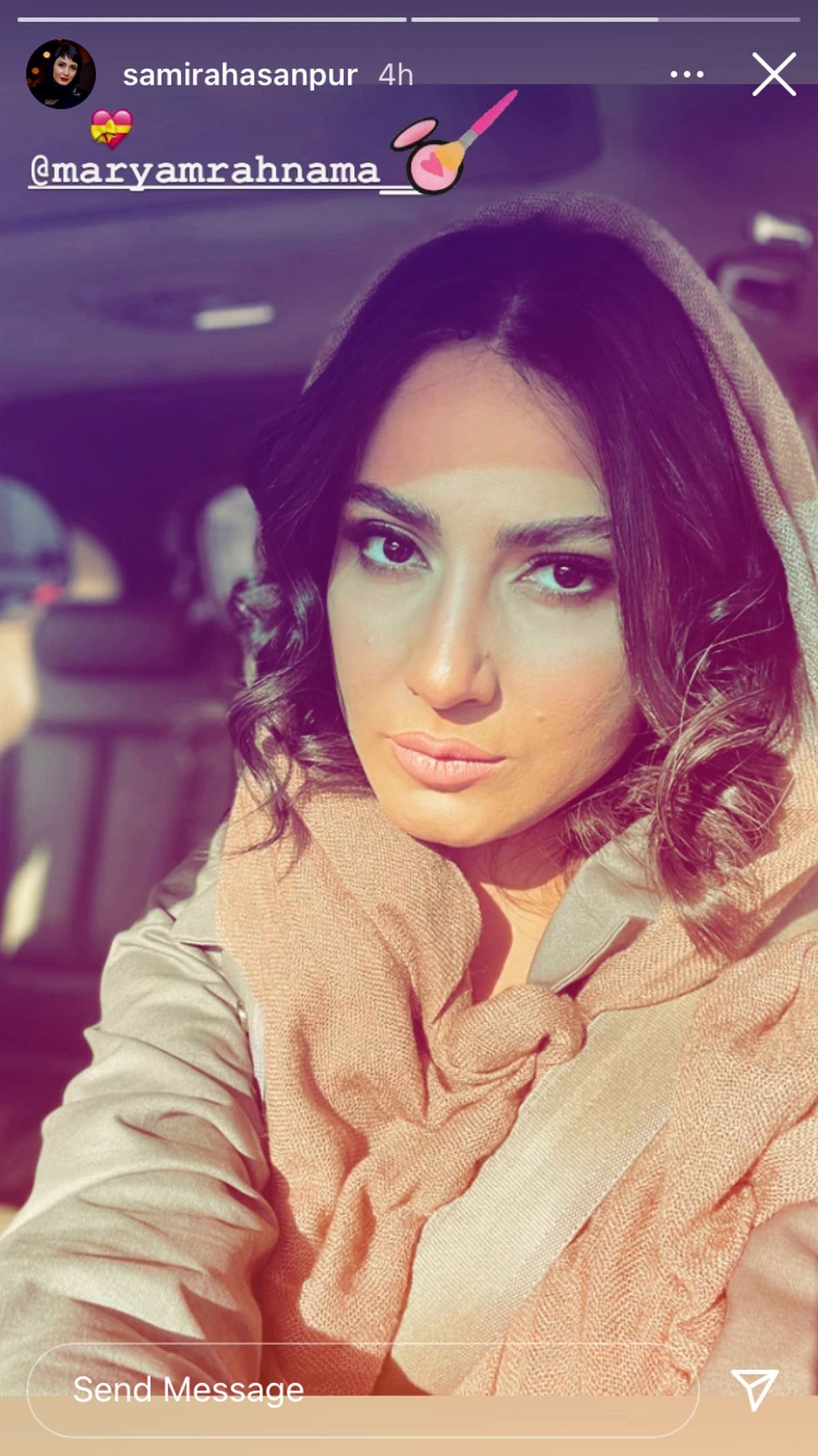 ظاهر جدید سمیرا حسن پور + عکس