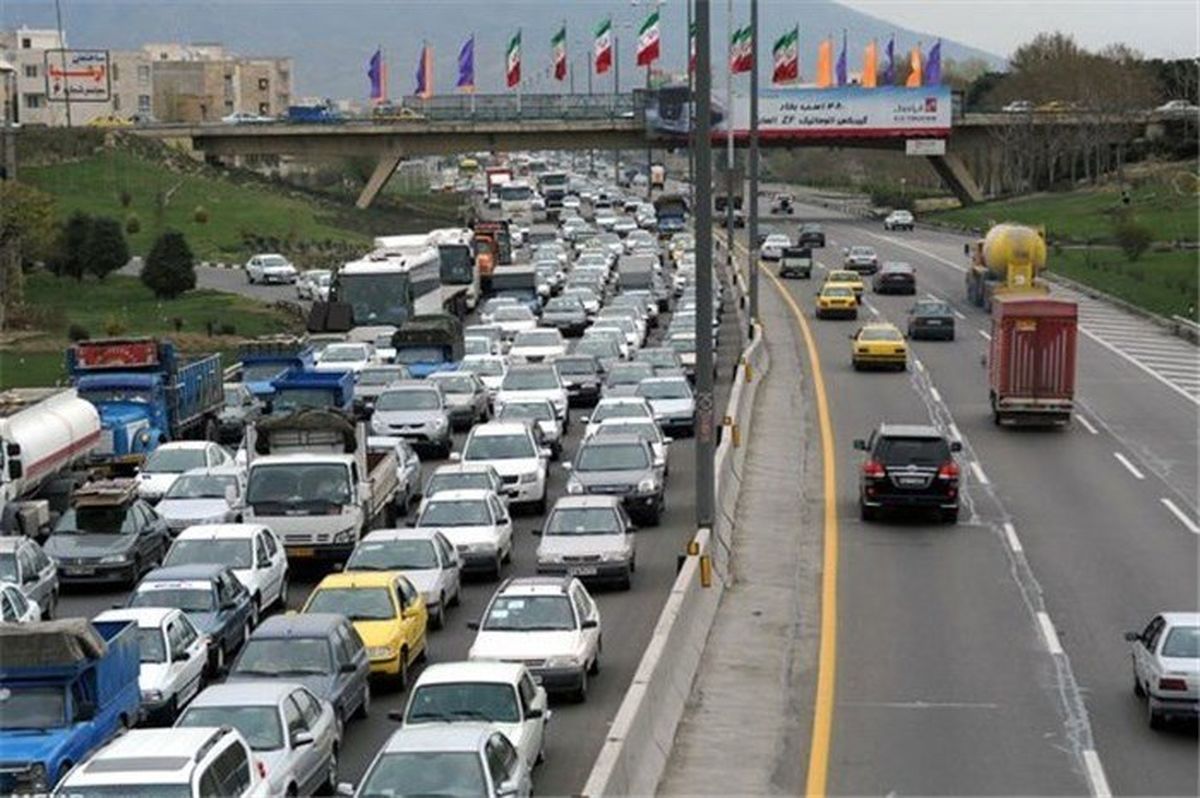 ترافیک روان در بیشتر محورهای مواصلاتی