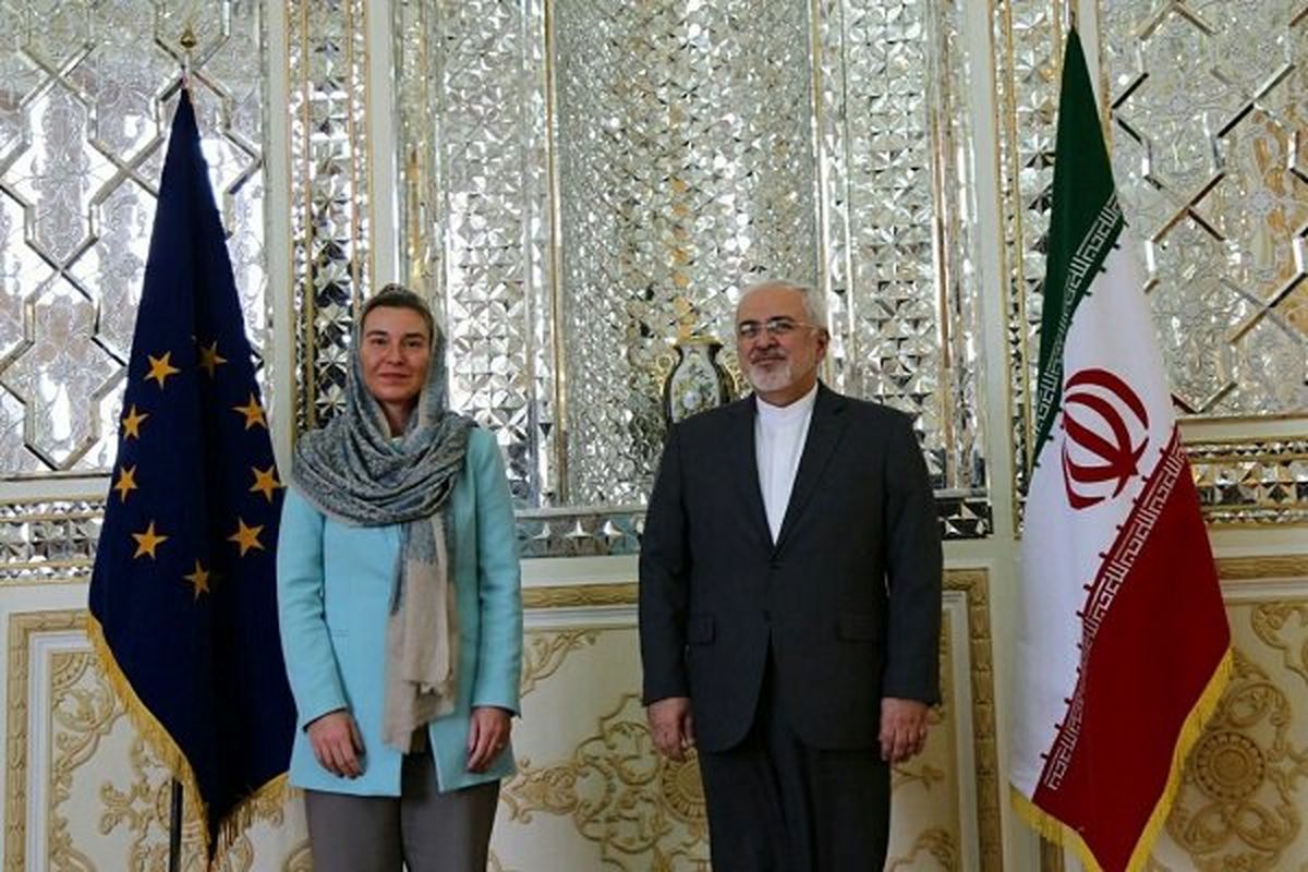 گزارش ظریف از سفر موگرینی به ایران + عکس