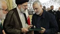سرلشکر قاسم سلیمانی خادم حرم امام رضا(ع) شد