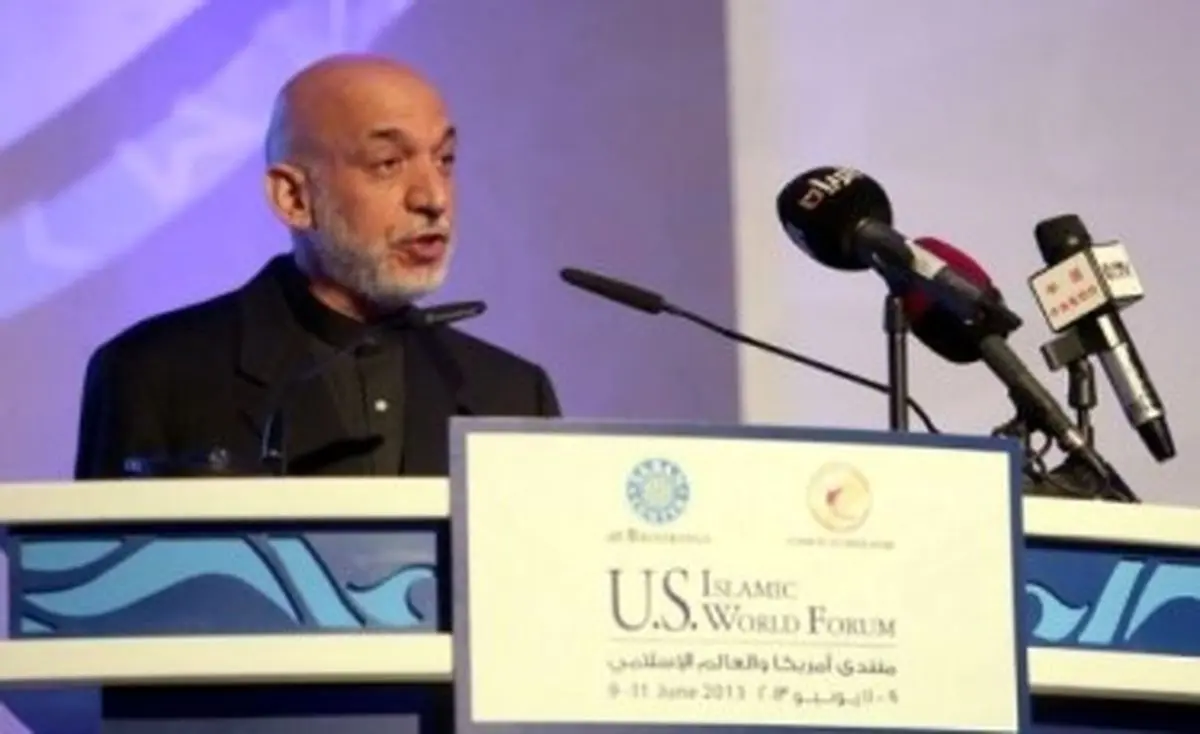 ۳ نکته مهم در سخنرانی کرزای درباره تل آویو