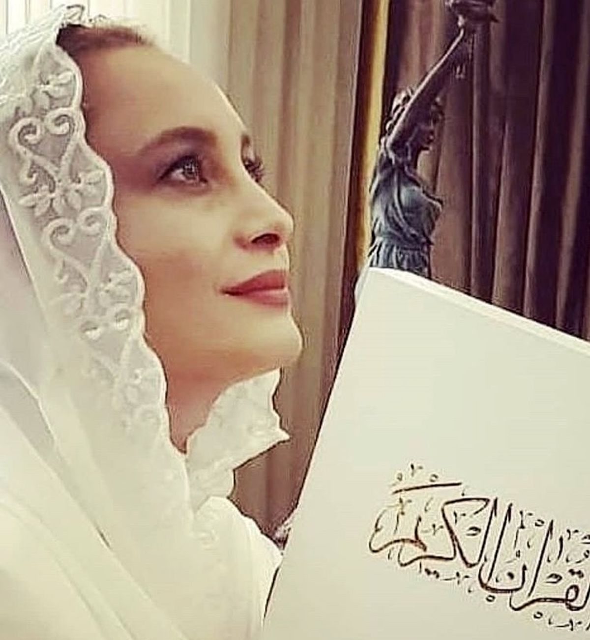 مریم کاویانی در لباس عروس + عکس