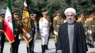 استقبال رسمی روحانی از رییس‌جمهوری کرواسی