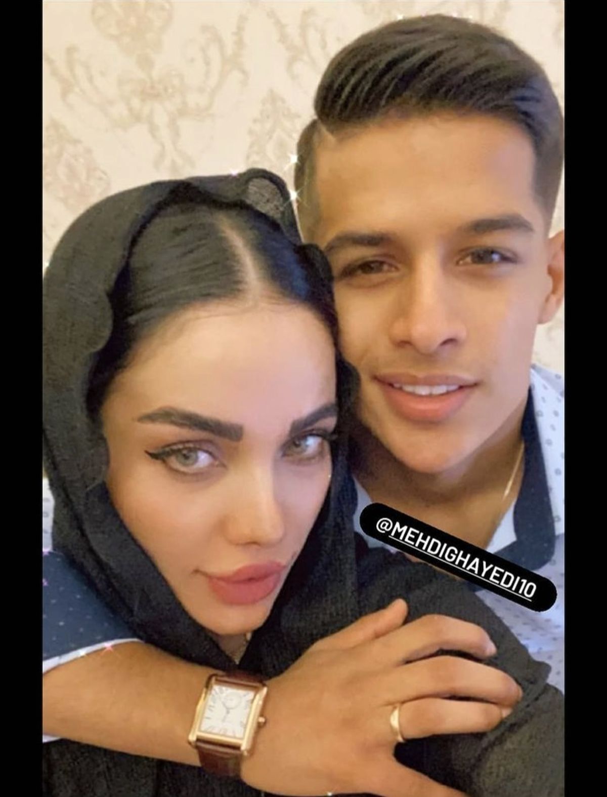همس جوان مهدی قائدی + عکس