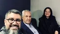 رضا رشیدپور داغدار شد + عکس