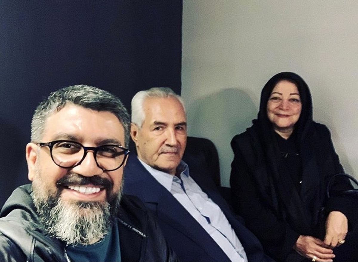 رضا رشیدپور داغدار شد + عکس