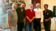 بازیگر مشهور در جمع اساتید سینمای ایران + عکس