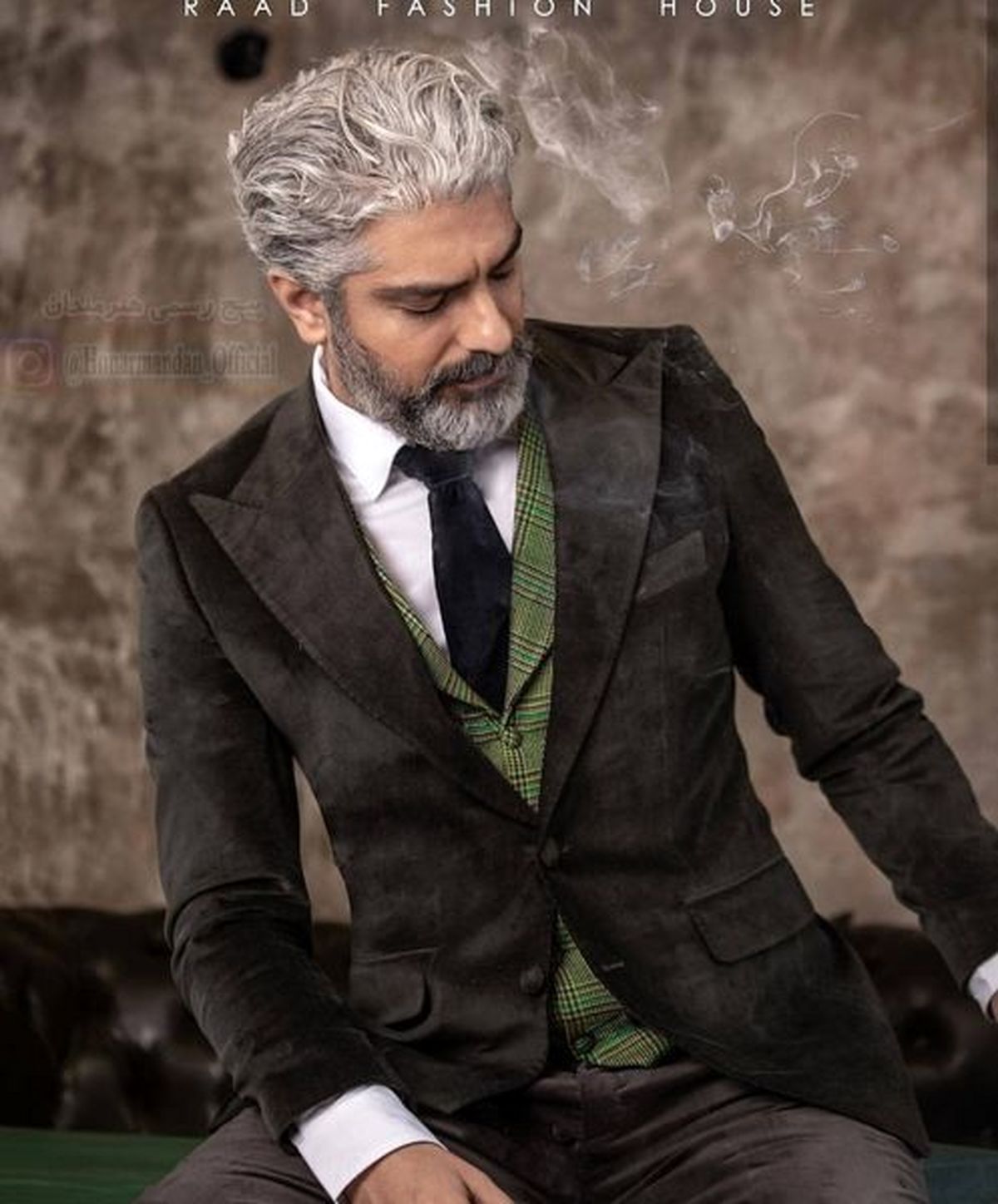 تیپ ژورنالی مهدی پاکدل + عکس