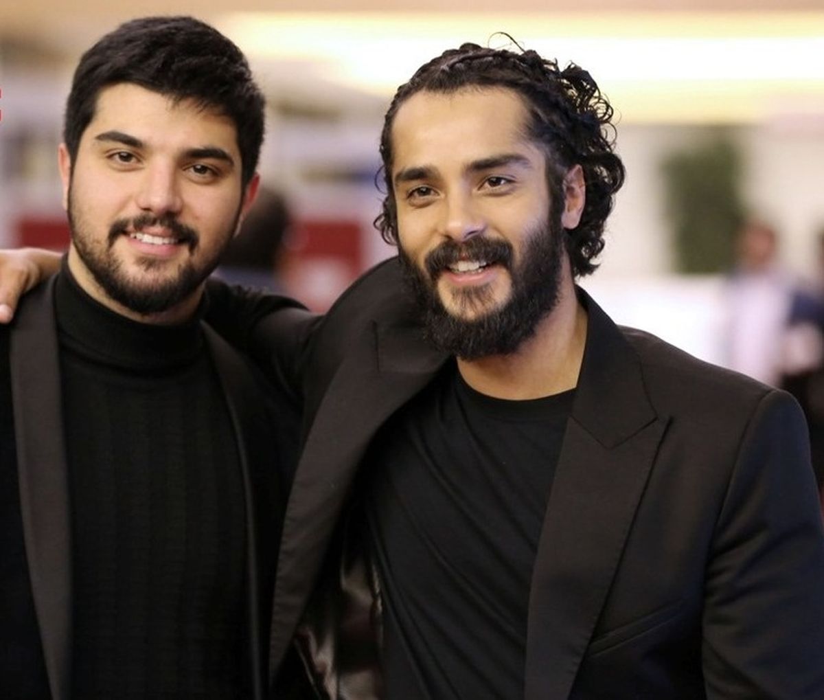 حامد سریال «پدر» در کنار برارش+عکس