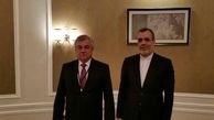 دیدار جابری‌انصاری و لاورنتیف در آستانه