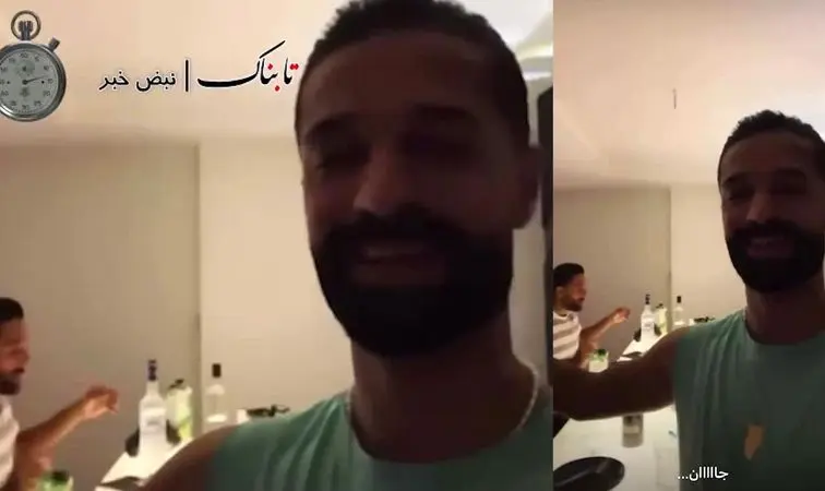 فیلم سهرابیان با مشروب و هایده جنجال به پا کرد !+ ویدئو