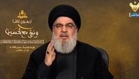 سید حسن نصرالله : آمریکا و اسرائیل، بزرگترین مظهر شیطان هستند